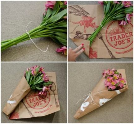 How to Wrap Flowers in Brown Paper Bag: A Symphony of Simplicity and Elegance